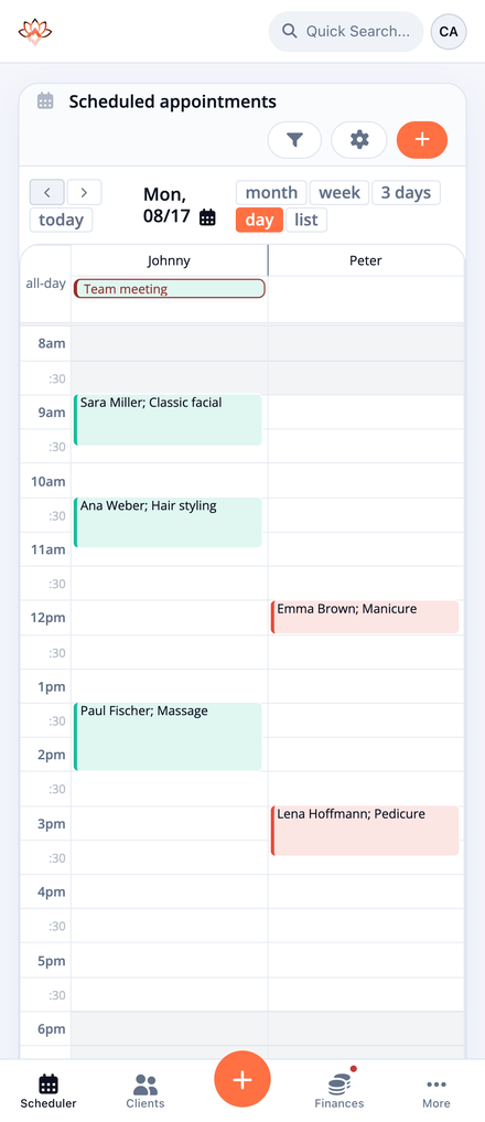 A calendar built for your day
